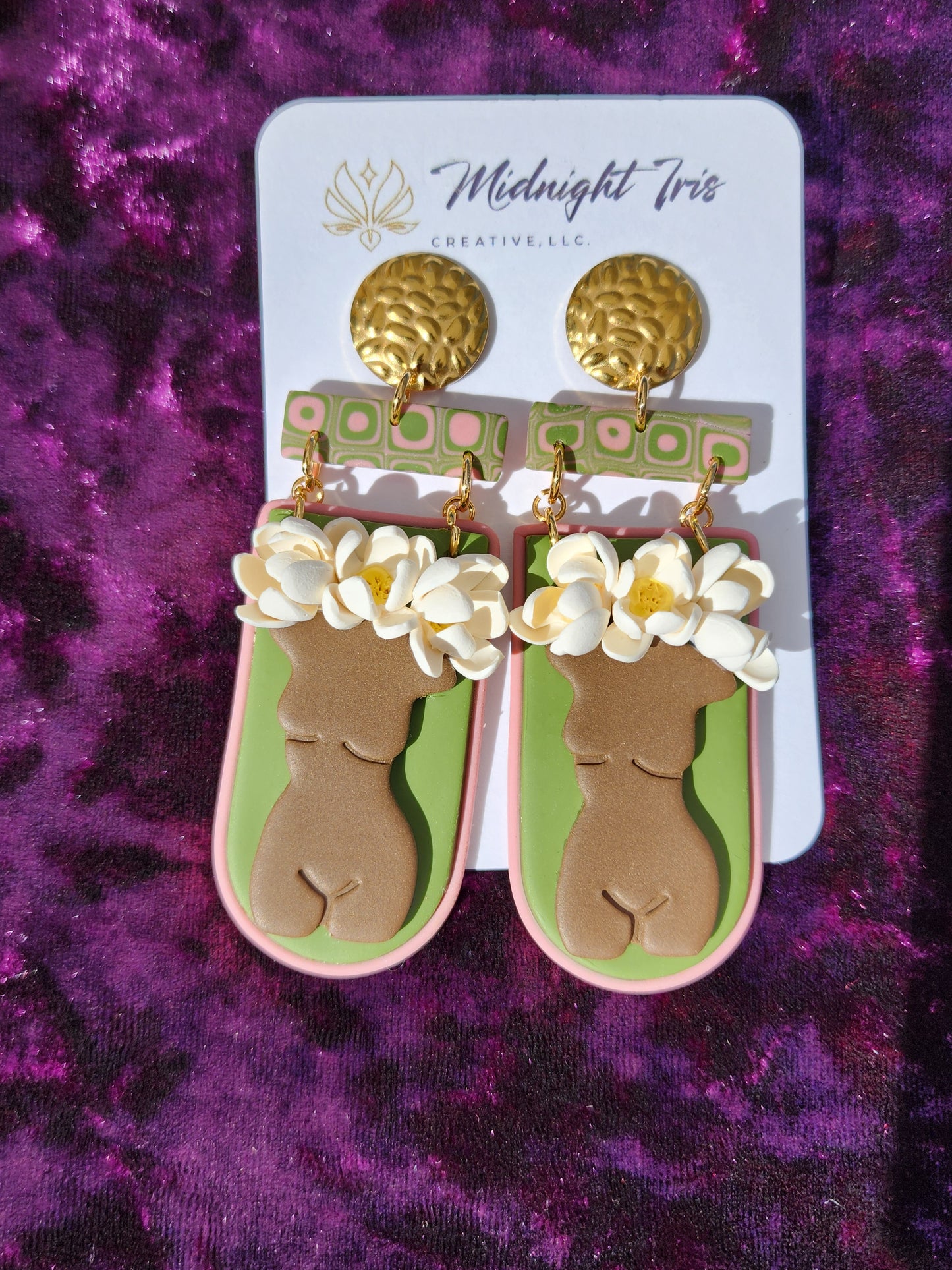 Body Positive Magnolia Large Dangles