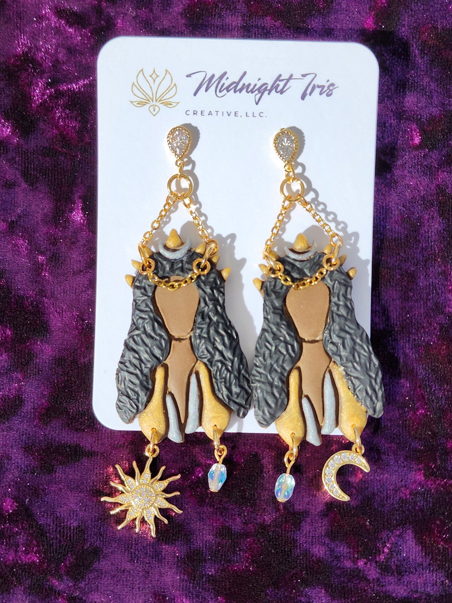 Celestial Goddess Large Dangles