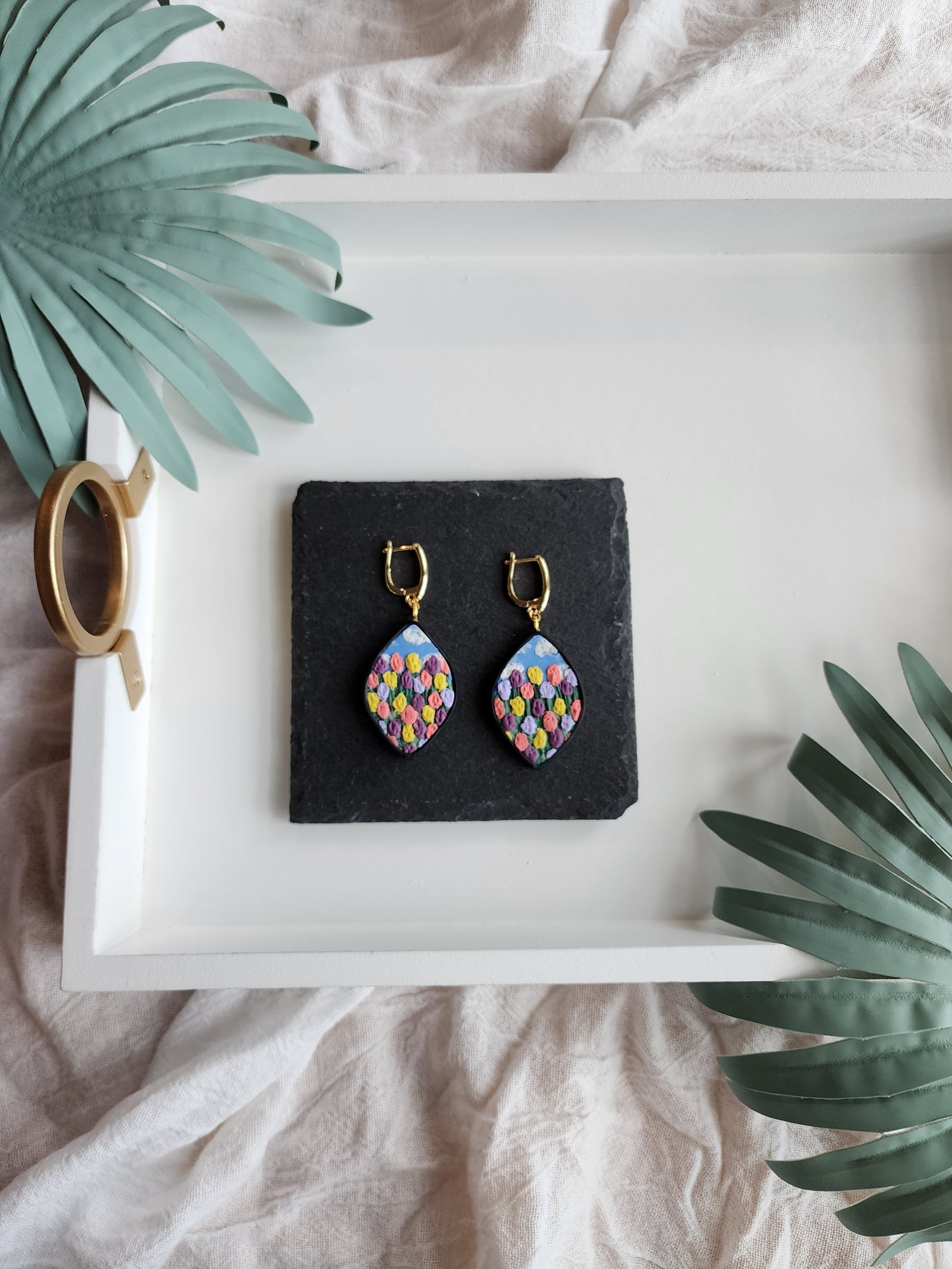 Tulip Vignette Dangles