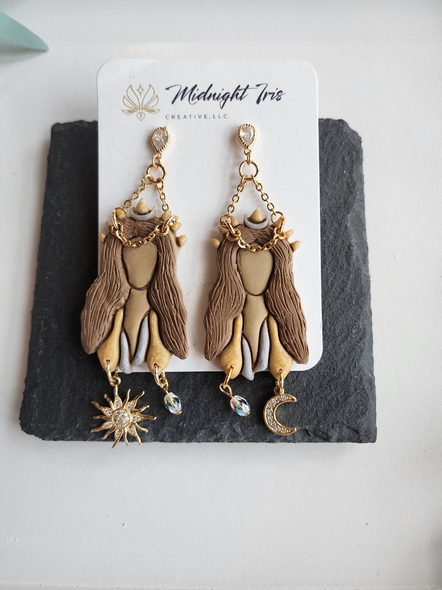 Celestial Goddess Large Dangles