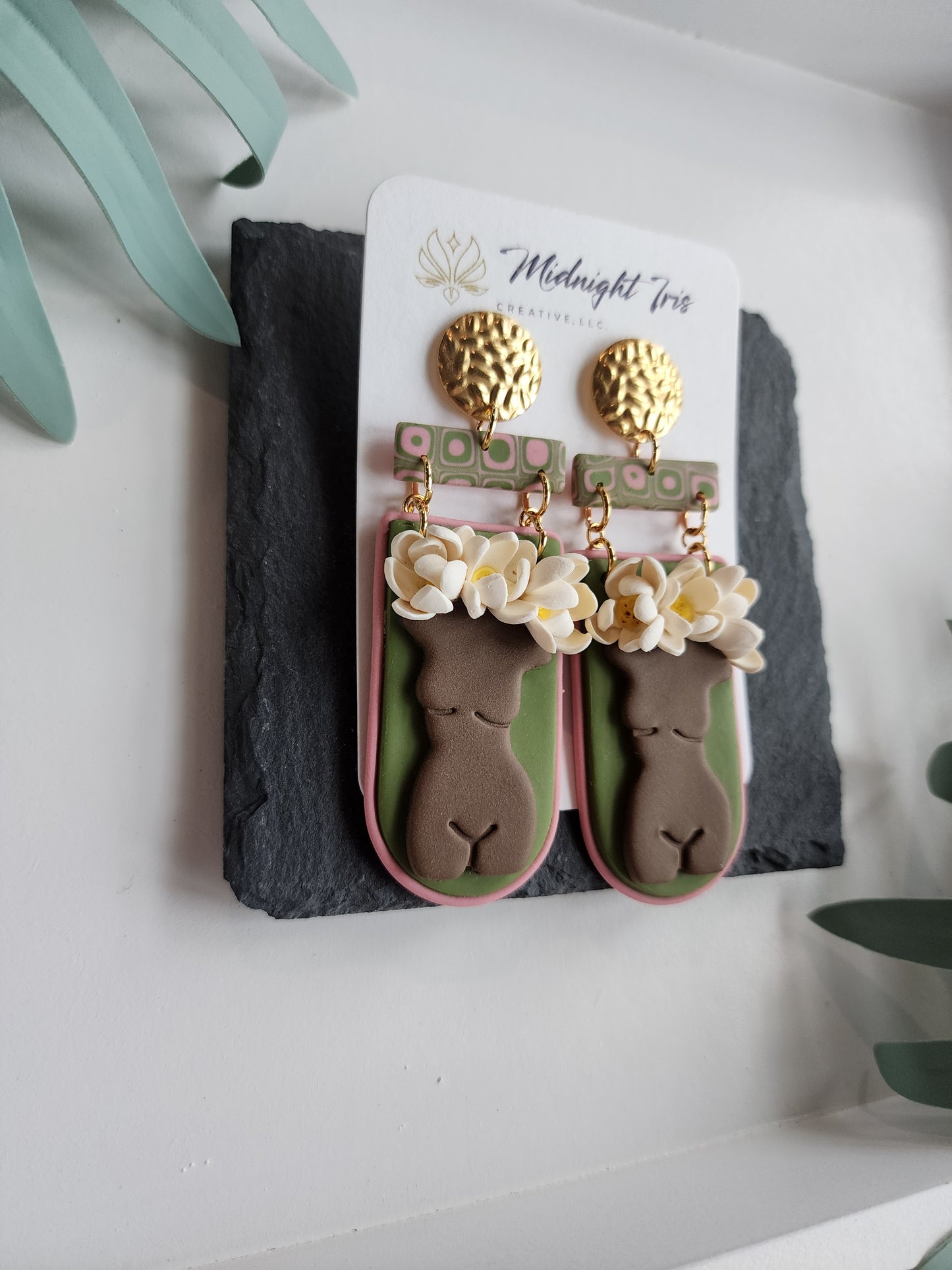 Body Positive Magnolia Large Dangles