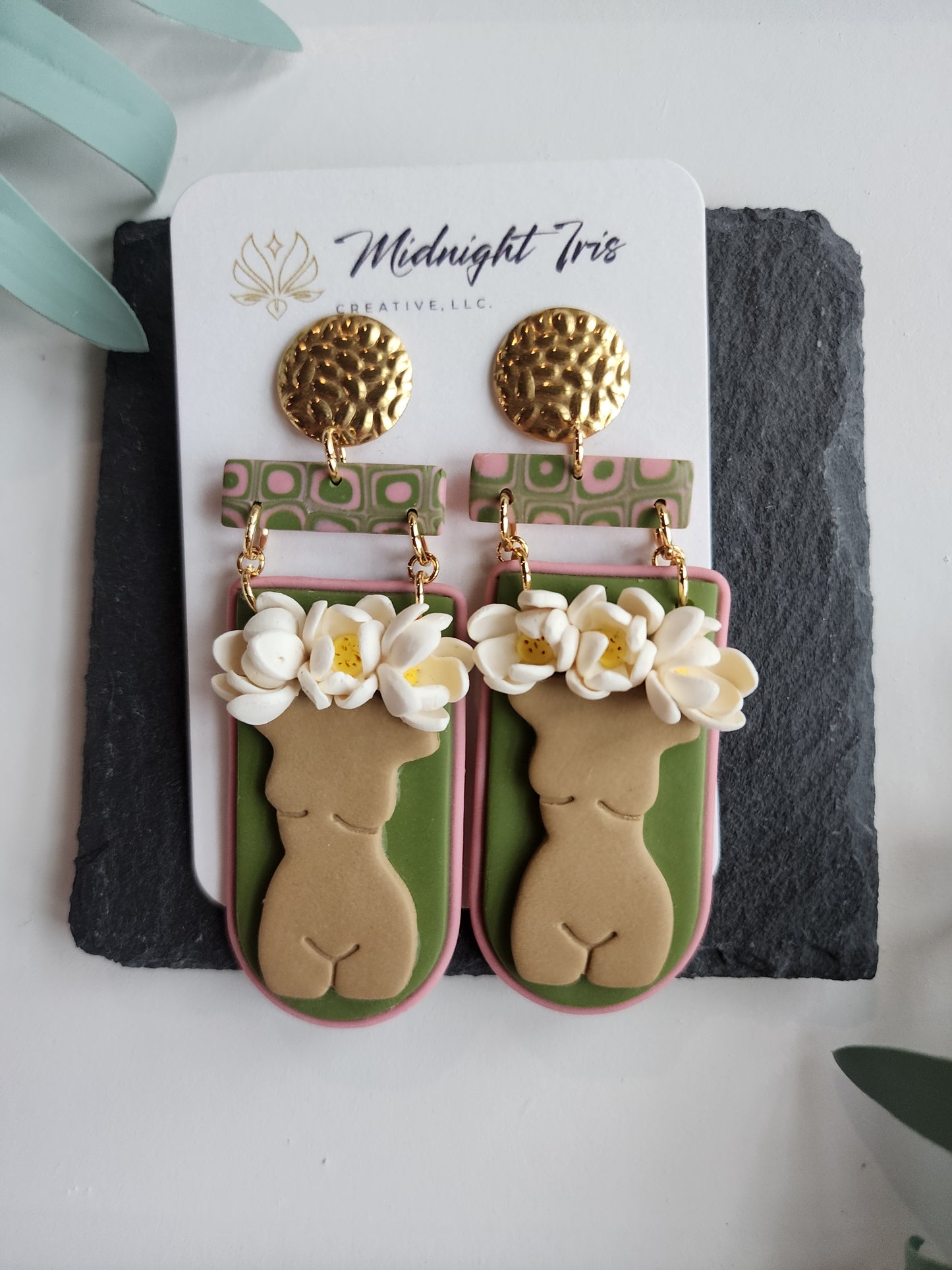 Body Positive Magnolia Large Dangles