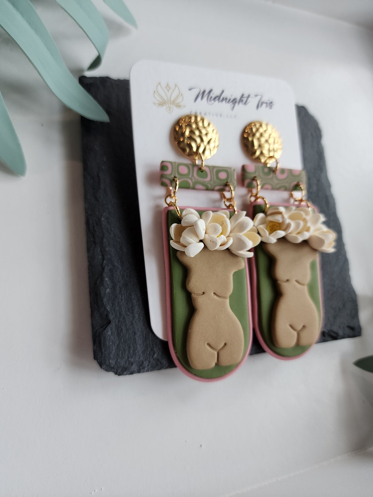 Body Positive Magnolia Large Dangles