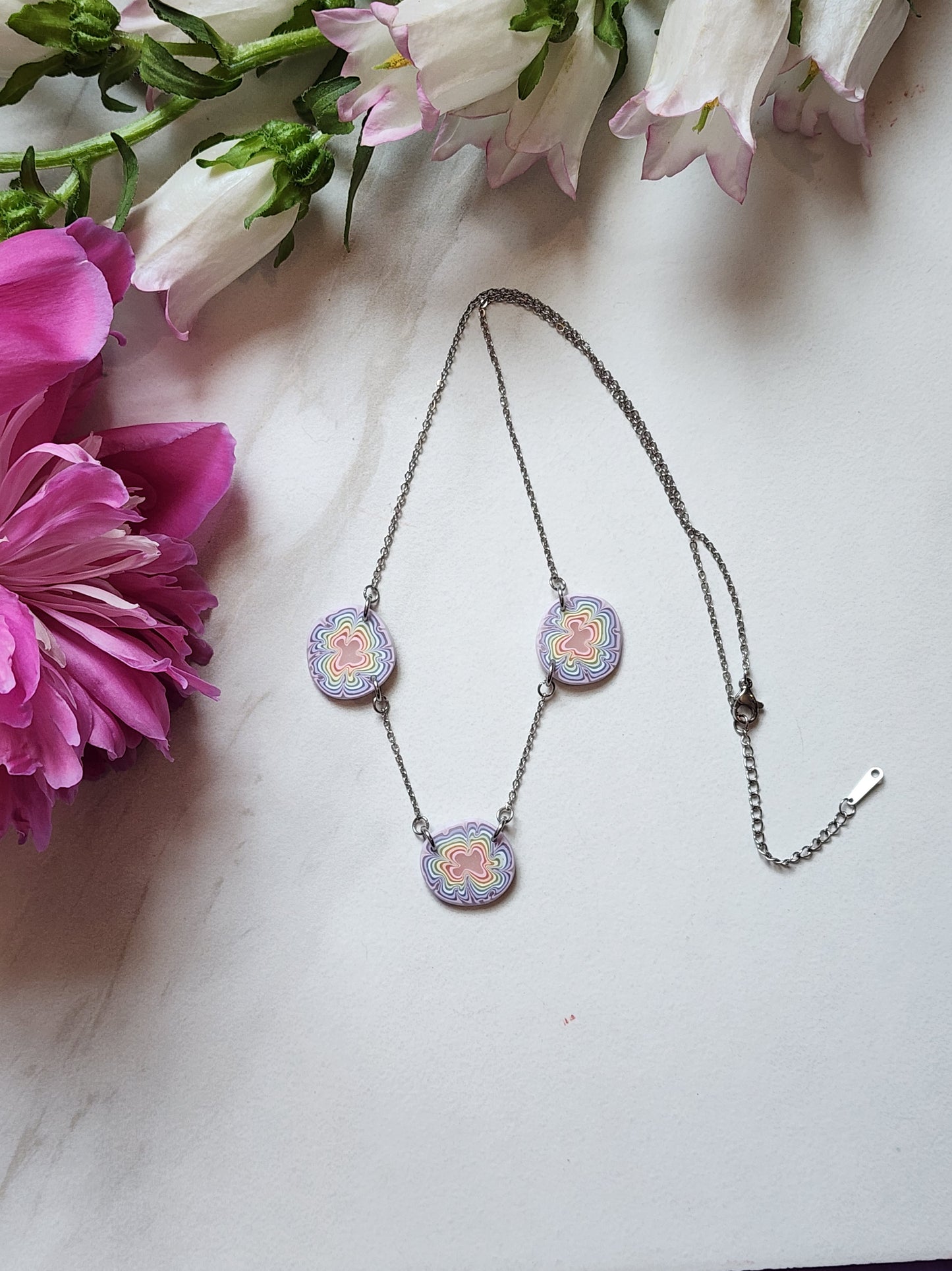 Organic Rainbow Necklace