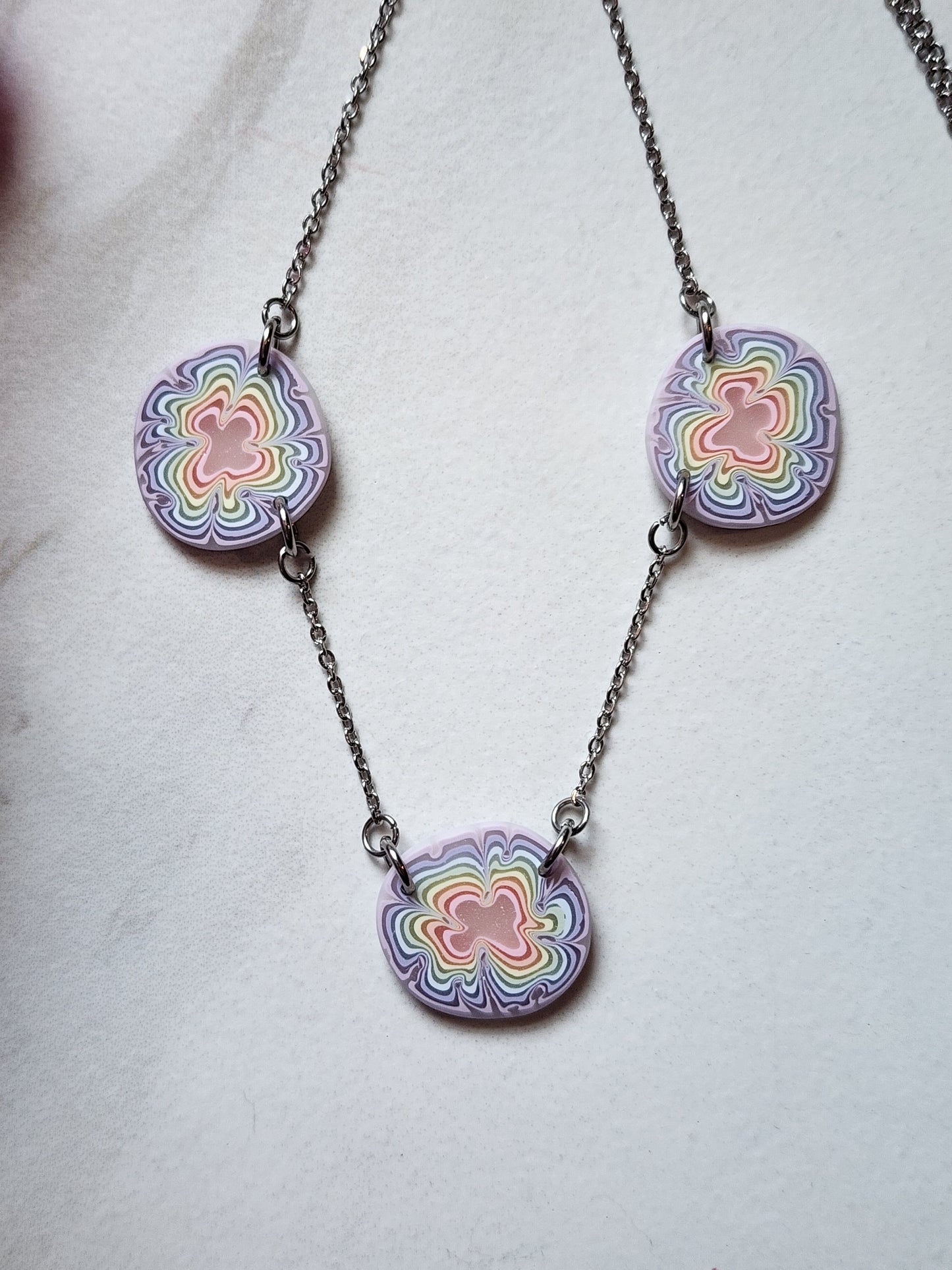 Organic Rainbow Necklace