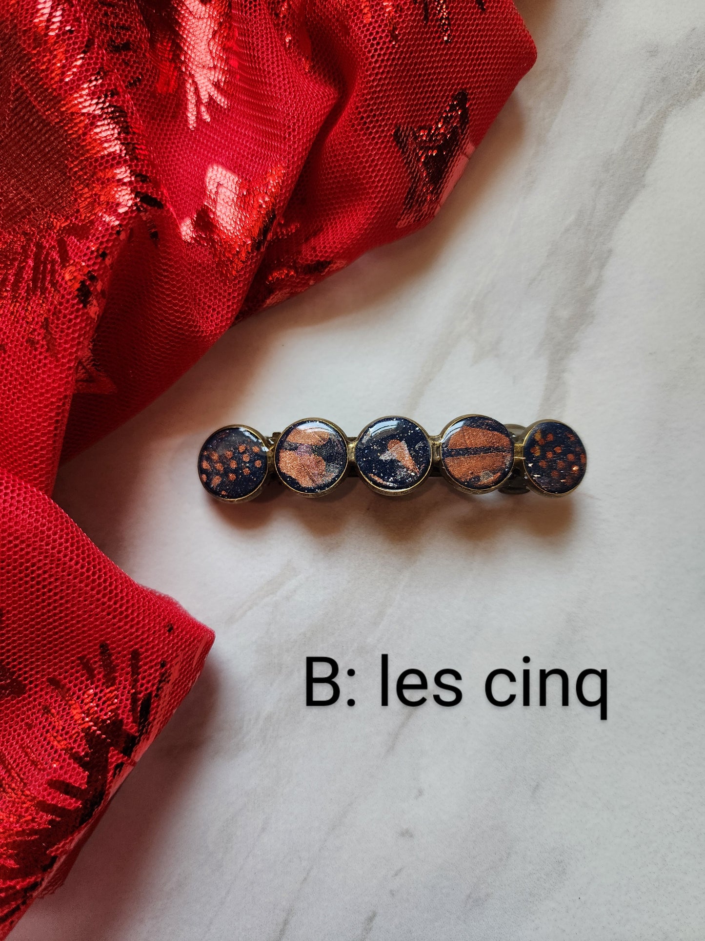 Barrettes: Classic & les cinq - Fireworks