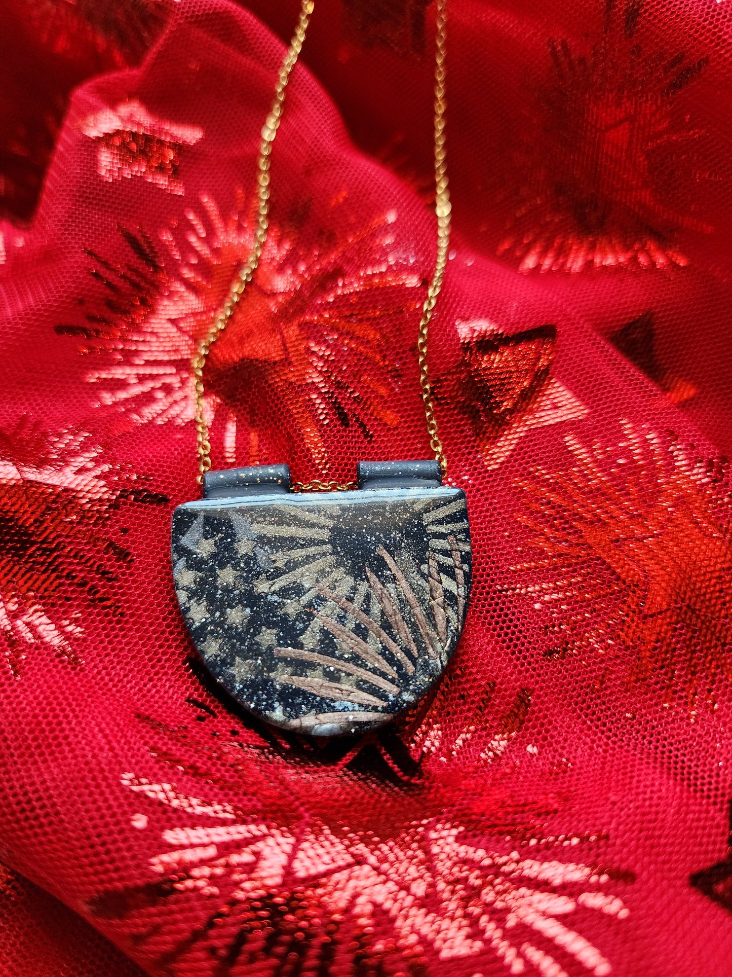 Large Half-Circle Necklace
