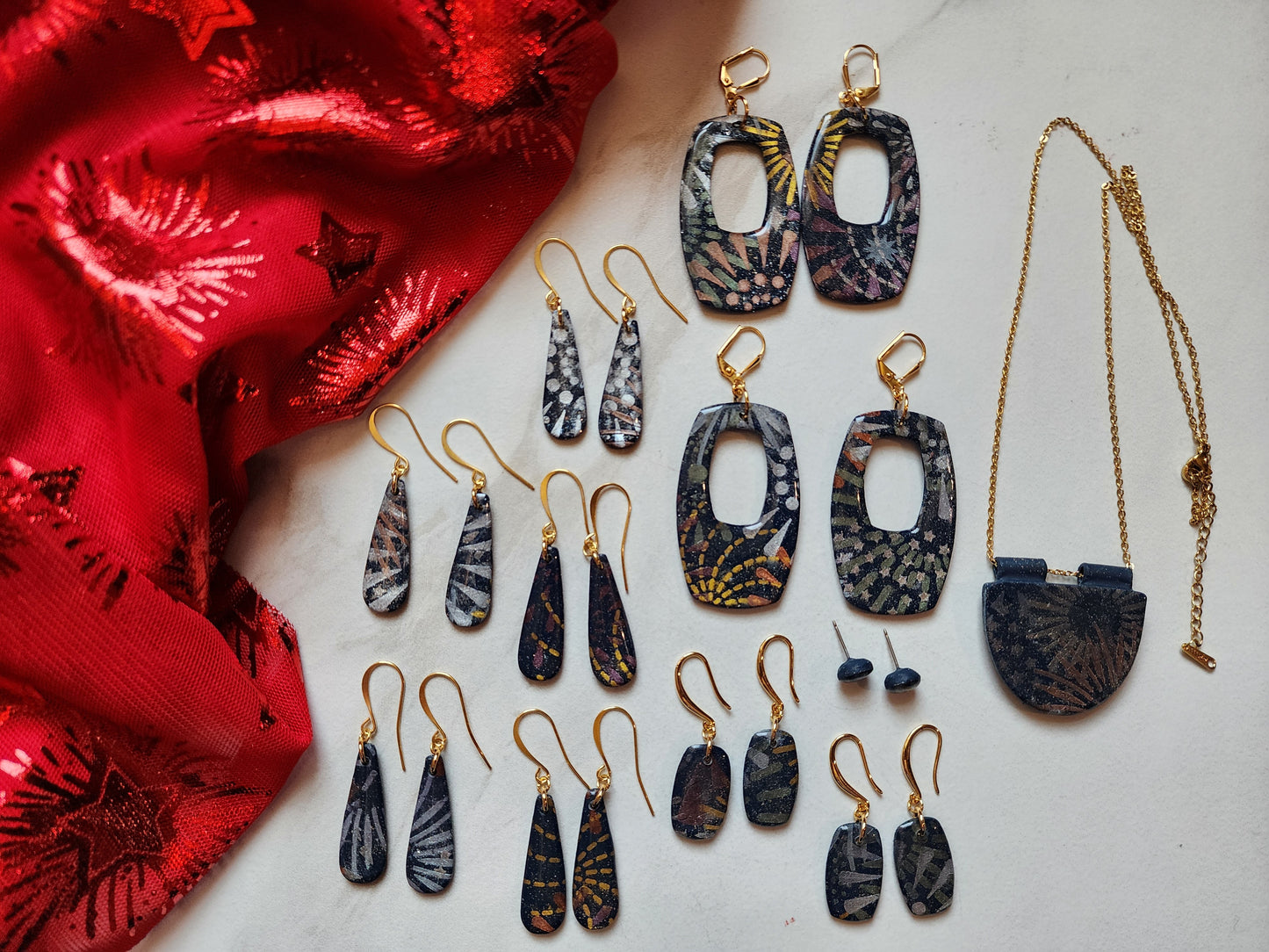 Large Half-Circle Necklace