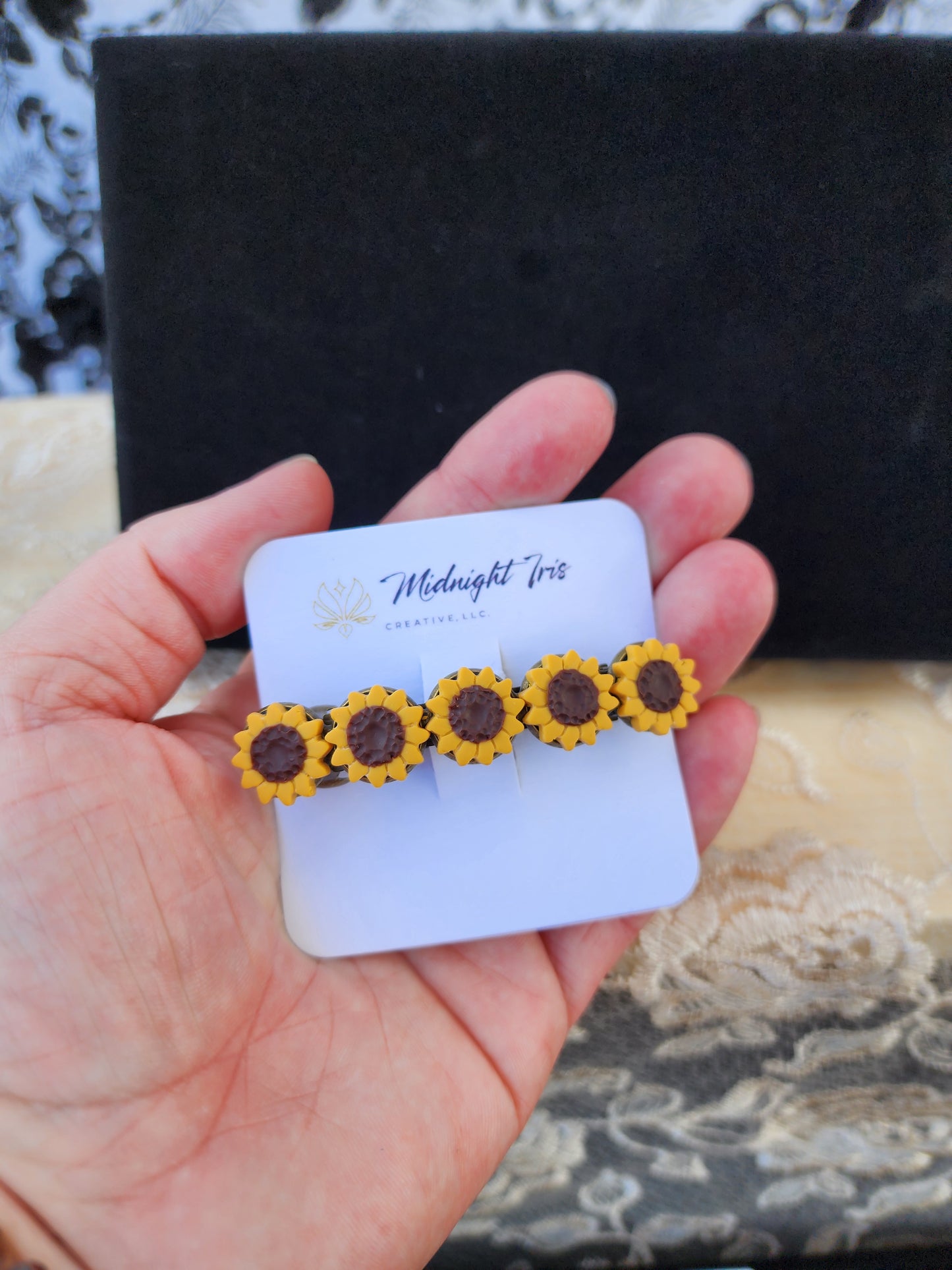Sunflower les cinqs barrette