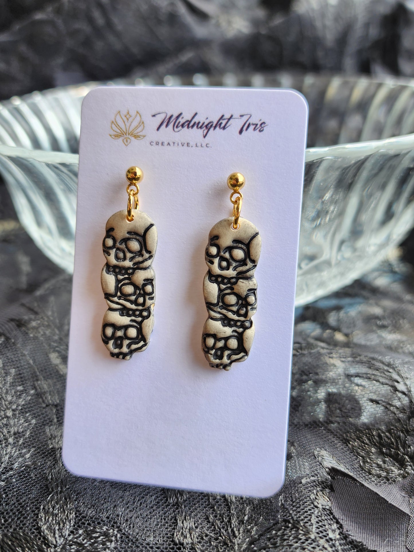 Trio Skull Dangles