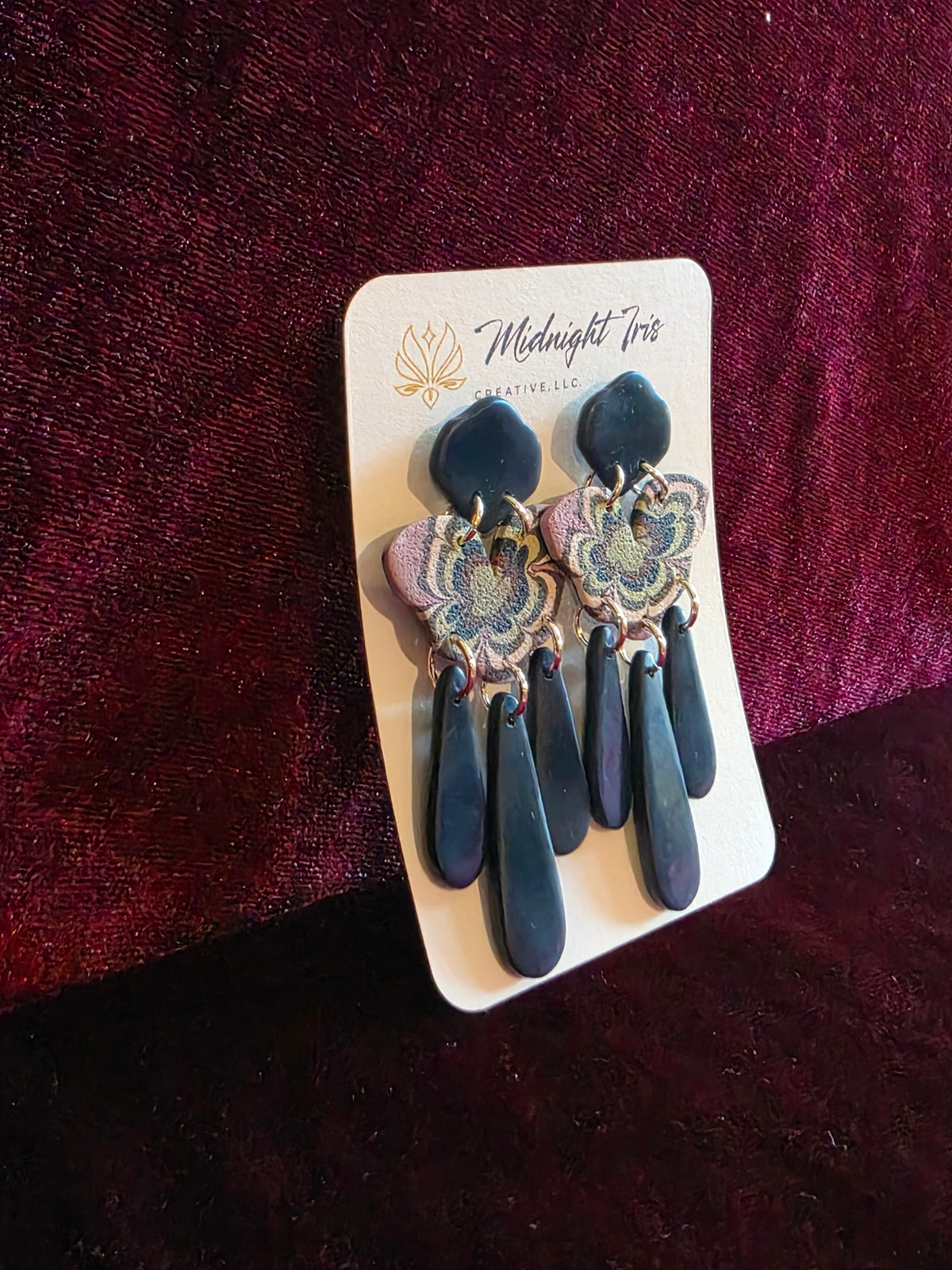 Autumnal Margarite Dangle Earrings