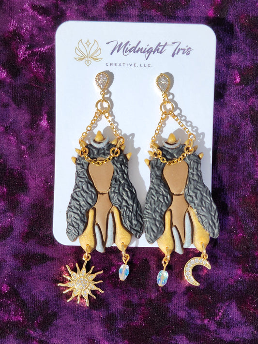 Celestial Goddess Large Dangles