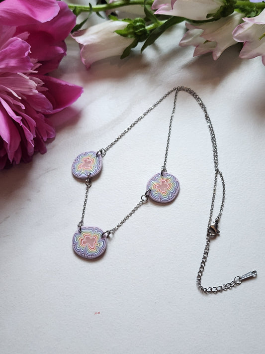 Organic Rainbow Necklace