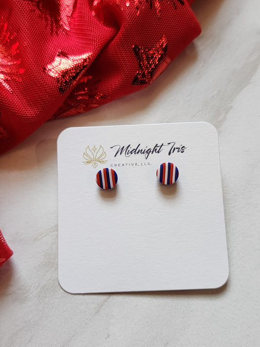 Stars & Stripes Studs