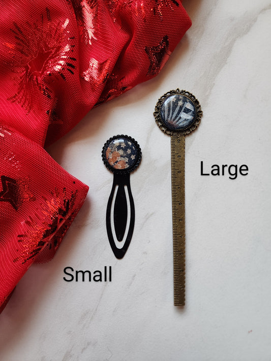 Metal bookmarks - Fireworks