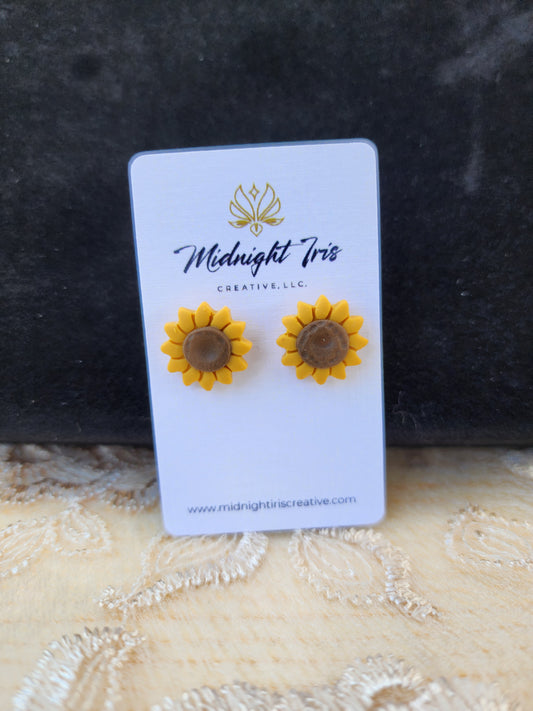 Sunflower Studs