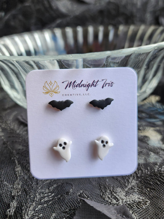 Bat & Ghost Stud Pack