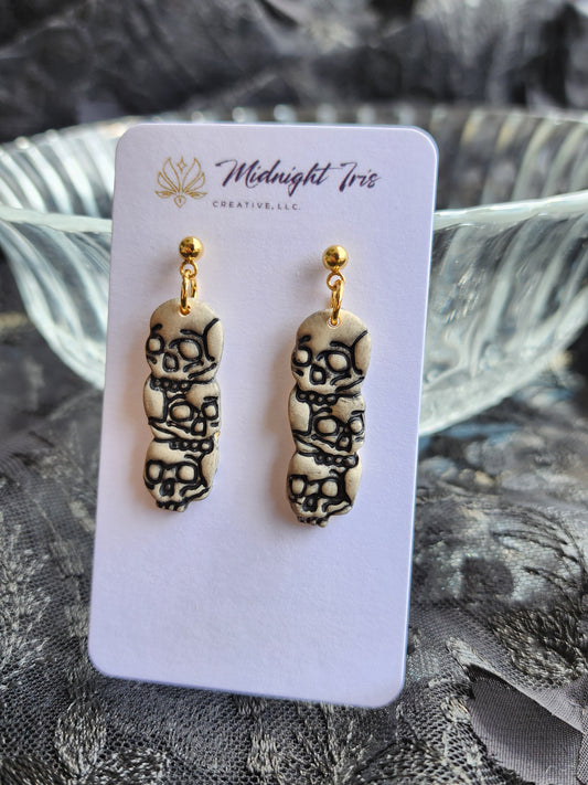 Trio Skull Dangles