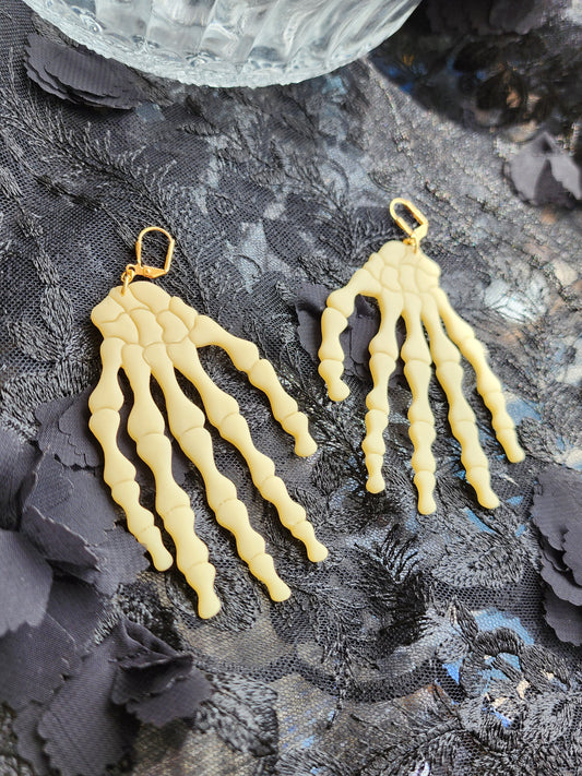 Glow-in-the-dark Skeleton Hands