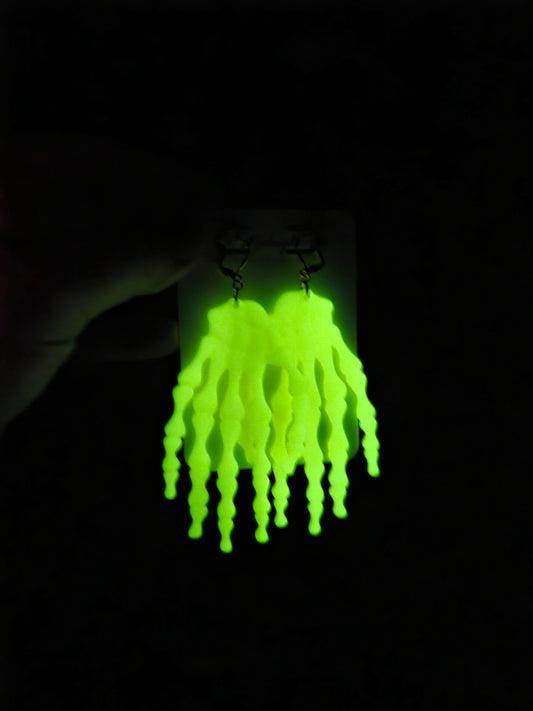 Glow-in-the-dark Skeleton Hands
