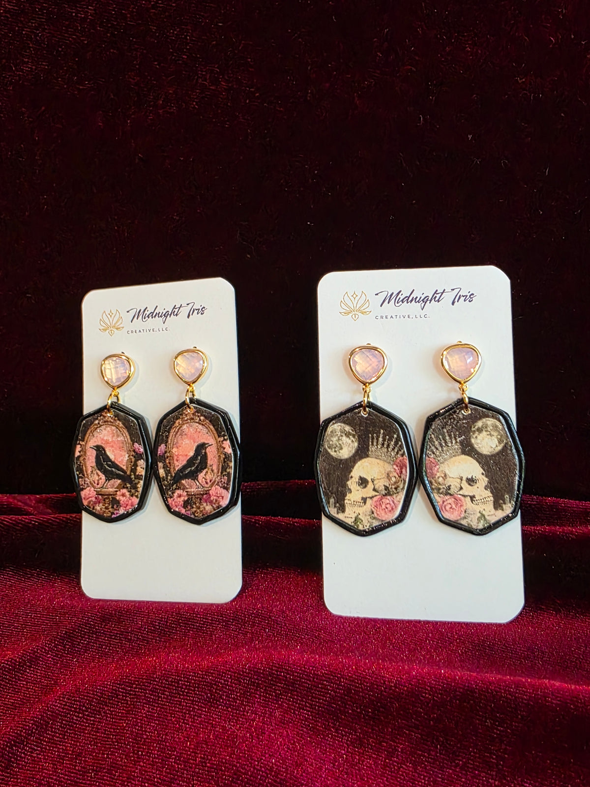 Gothic Hexagon Dangles