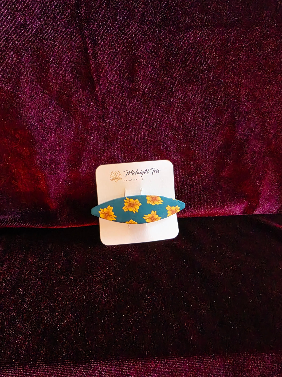 Sunflower Cane Classic French Barrette